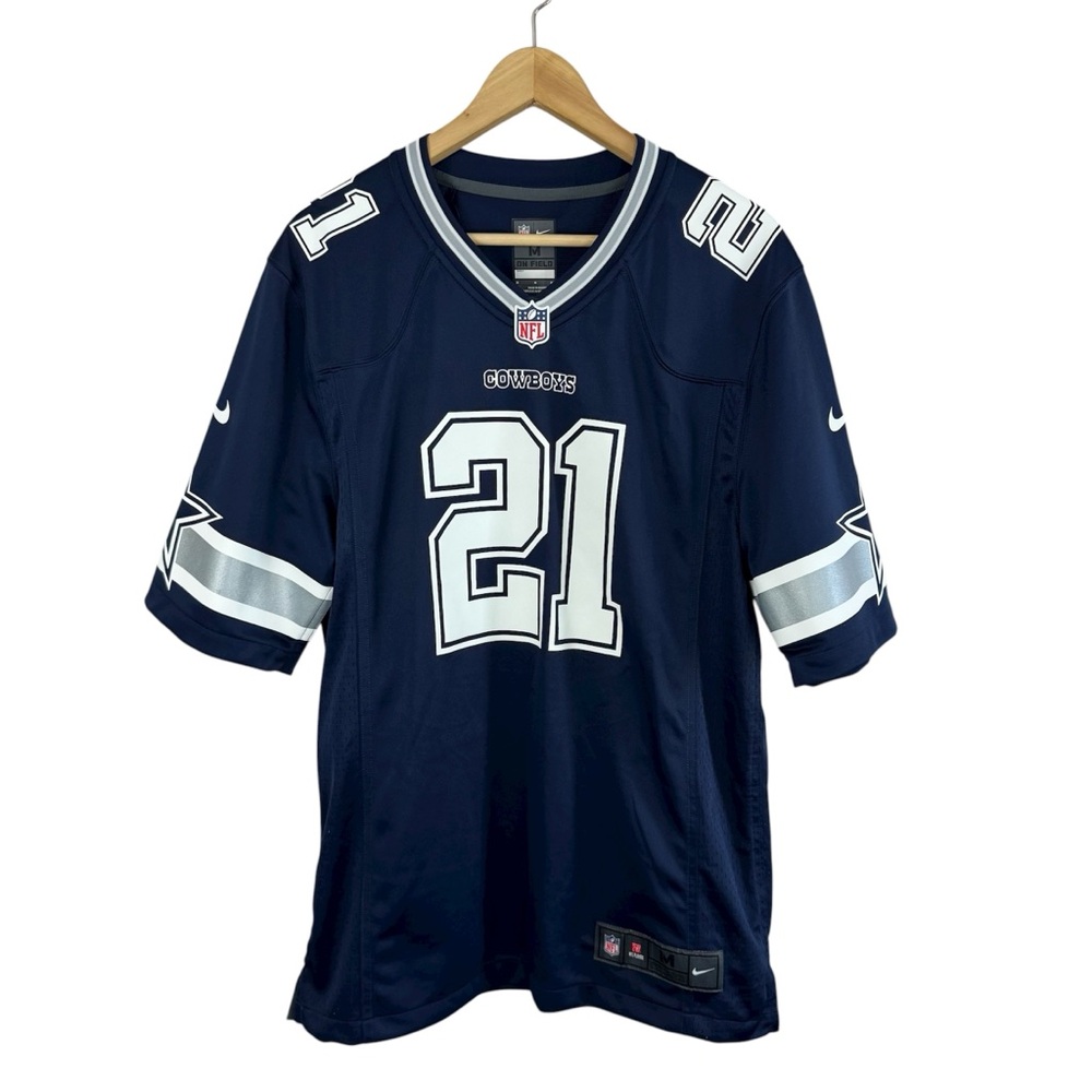 Nike On Field Dallas Cowboys #21 Ezekiel Elliott Mens Size Medium Jersey
